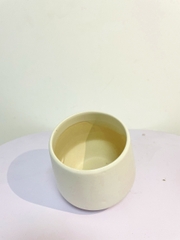CHẬU KIM CƯƠNG TRÁNG MEN (7.5*6.5cm) (1 chậu), tráng men, chậu cây cảnh mini, sen đá, xương rồng Cây Tươi Nguyên CTN0980