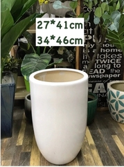 CHẬU BOM TRÁNG MEN SIZE LỚN