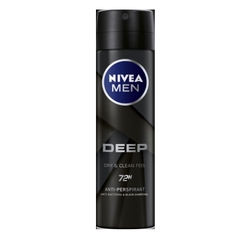 Xịt Ngăn Mùi NIVEA Men Than Hoạt Tính 150ml 72h