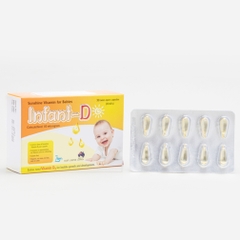 Viên uống hỗ trợ tăng đề kháng, chắc răng - khoẻ xương INFRANT D
