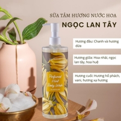 Gel sữa tắm SPANA PERFUMED HERB BODY WASH - Sữa tắm hương hoa thảo mộc SPANA  Thương hiệu: SPANA  Xuất xứ: Hàn Quốc