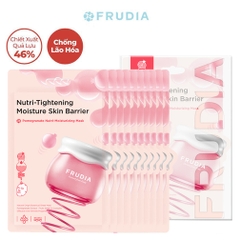 Combo 10 mặt nạ Thạch Lựu hỗ trợ ngăn ngừa lão hóa Frudia Pomegranate nutri-moisturizing mask 20ml  5.0