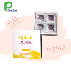 Relish White - Sáng da, hỗ trợ chống lão hoá & thải độc  1. Xuất xứ : India   2. Thương hiệu: Anh Quốc