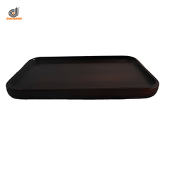 KHAY GỖ TRÀM HÌNH CHỮ NHẬT MÀU ÓC CHÓ DW100