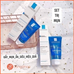 Set trị mụn La Roche Duo + 40ml tặng kèm SRM 50ml-pháp