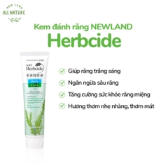 Kem đánh răng Herbcide  Thương hiệu: Newland All Natural  Xuất xứ: Hàn Quốc 