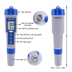 BÚT ĐO HYDROGEN PHÂN LOẠI	Công cụ kiểm tra hàm lượng hydrogen trong nước