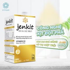 Chai xịt tối ưu chiều cao và phát triển trí não cho bé D3K2 DHA 