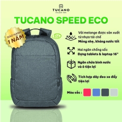 Balo tái chế Tucano speed eco Macbook Pro 16'