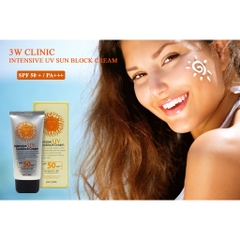 Kem chống nắng 3W clinic-spf 50-hàn