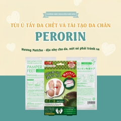 TÚI Ủ TẨY DA CHẾT VÀ TÁI TẠO DA CHÂN PERORIN – NHẬT BẢN