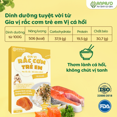 Gia vị rắc cơm trẻ em vị Cá hồi