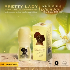 Pretty Lady Deodorant Perfume - Lăn khử mùi nước hoa