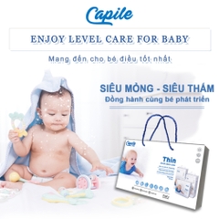 Mini Set Tã dán trẻ em nội địa Thái Lan Nhãn Hiệu Capile  2. Thương hiệu: Capile