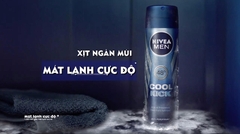 Xịt Ngăn Mùi Nam Mát Lạnh Nivea 150ml