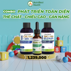 Combo cho bé phát triển toàn diện thể chất - chiều cao - cân nặng