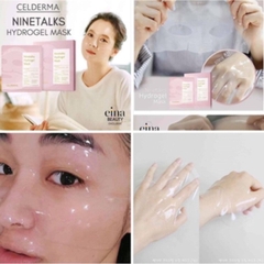 Mặt nạ Celderma Ninetalks Hydrogel Mask-MÀU HỒNG,hộp 4 miếng-HÀN