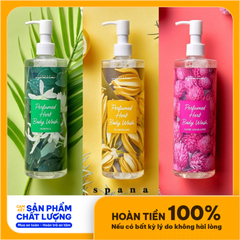 Gel sữa tắm SPANA PERFUMED HERB BODY WASH - Sữa tắm hương hoa thảo mộc SPANA  Thương hiệu: SPANA  Xuất xứ: Hàn Quốc