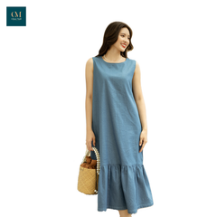 Đầm đuôi cá Linen