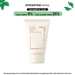 Kem Lên Tone Mặt - Innisfree Jeju Cherry Blossom TONE UP-hàn