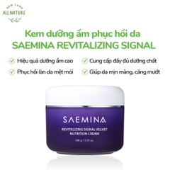 Kem dưỡng ẩm phục hồi da SAEMINA REVITALIZING SIGNAL  2. Xuất xứ: Hàn Quốc  3. Thương hiệu: Newland All Nature