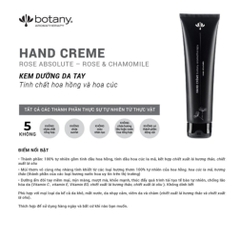 KEM DƯỠNG DA TAY - HAND CRÈME  2. Thương hiệu : Botany Essentials  3. Xuất xứ : Úc