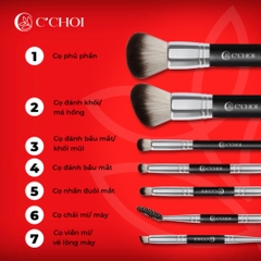 Bộ Cọ Trang Điểm Cá Nhân C’Choi