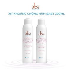 Xịt khoáng chăm sóc da chống hăm cho bé Alba 