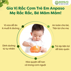 Gia vị rắc cơm trẻ em vị Cá hồi