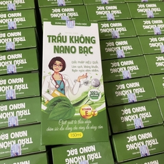 Trầu không Nano bạc dung dịch vệ sinh thảo dược tự nhiên giúp kháng khuẩn, làm sạch, ngăn nấm ngứa, dịu nhẹ 150ml Chưa Có Đánh Giá