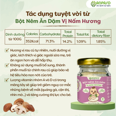 Set bột nêm ăn dặm Anpaso vị măng tây 180g   