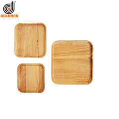  SET 3 KHAY CAO SU VUÔNG MÀU TỰ NHIÊN DW103