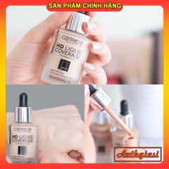 Kem Nền Kiềm Dầu - Catrice HD 24h Liquid Coverage Foundation - Che Phủ Hoàn Hảo