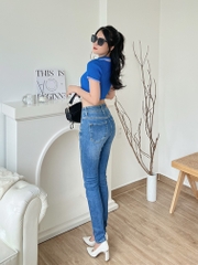 Quần jeans nữ Aubent JD37 màu nhạt