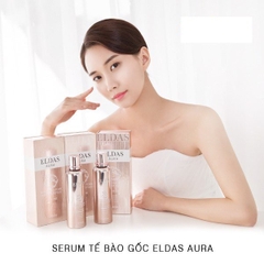 Tinh Chất Tế Bào Gốc Eldas Aura Shine Gold Pearl Premium Peptide All In One Coréana-hàn