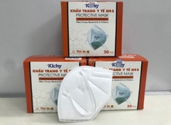 Khẩu trang y tế Kichy N95 Protective Mask (hộp cam) hộp 20 cái( 10 hộp freeship)