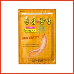 Miếng Cao Dán Hồng Sâm Himena Trị Nhức Mỏi Hàn Quốc
