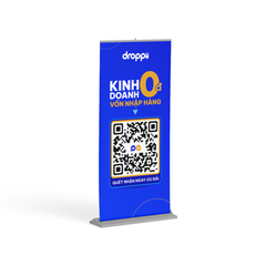 Standee QR Code loại cuốn cao cấp