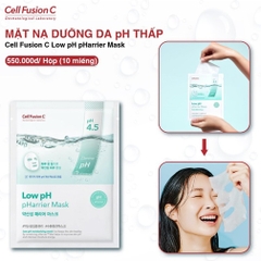 Cell Fusion C Mặt Nạ Dưỡng Da pH Thấp Low Ph pHarrier Mask (25ml*10 miếng)