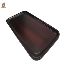 KHAY GỖ TRÀM HÌNH CHỮ NHẬT MÀU ÓC CHÓ DW100