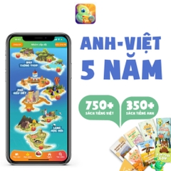 Gói sách Umbalena Anh – Việt 5 năm – Ứng dụng đọc sách cho trẻ em 