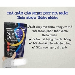 Trà giảm cân Orihiro Night Diet Tea 20 gói-nhật