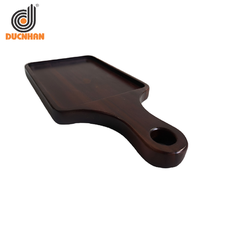 KHAY GỖ TRÀM HÌNH CHỮ NHẬT, CÓ TAY CẦM, MÀU ÓC CHÓ DW101