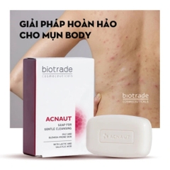  Xà phòng hỗ trợ giảm mụn BIOTRADE ACNAUT SOAP