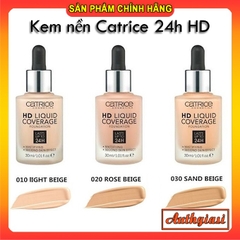 Kem Nền Kiềm Dầu - Catrice HD 24h Liquid Coverage Foundation - Che Phủ Hoàn Hảo