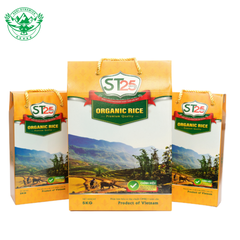 Gạo ST25 hữu cơ  2. Thương hiệu: ST25 organic rice