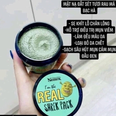 Mặt nạ tươi đất sét chiết xuất bạc hà The Real Shrek Pack 110gr-hàn