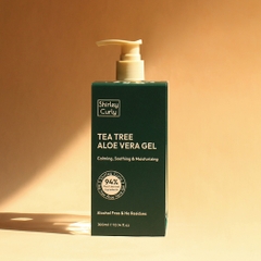 Gel dưỡng ẩm da Shirley Curly Tea Tree Aloe vera gel 300ml