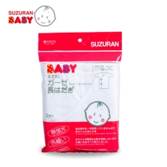 Áo sơ sinh Chitosan kháng khuẩn Suzuran Japan (loại ngắn) 