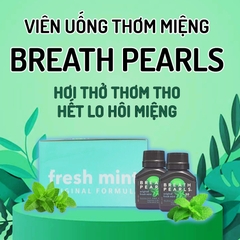 VIÊN UỐNG THƠM MIỆNG BREATH PEARLS-úc